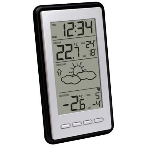 WS 9130-IT, AA / AAA, Nero, Argento, 83 x 25 x 150 mm, 39 x 21 x 128 mm - Foto 1