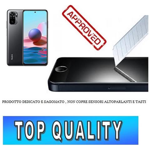 Tempered Glass Screen Protector Pellicola Vetro Temprato Xiaomi Redmi Note 10 - 10s - Poco M3 - M3 P - Foto 1