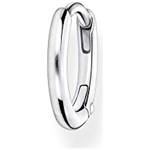, Orecchini A Cerchio Da Donna In Argento Sterling 925, Chiusura A Clip - Foto 1
