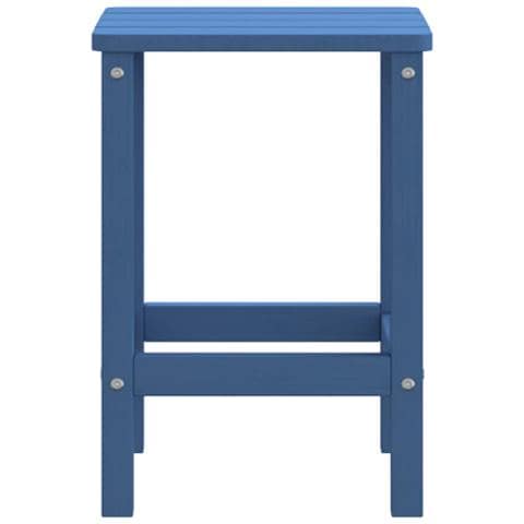 Tavolo Da Giardino Adirondack Blu Acqua 38x38x46 Cm Hdpe - Foto 6