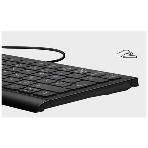 Tastiera Cablato KSK-5010ELC(DE) (Layout Tedesco) Colore Nero - Foto 2