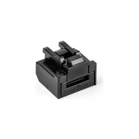 Nl03pkbk Clip Sicura Bloccaporte + Chiave Rj-45 Nero 10 Pz - Foto 1