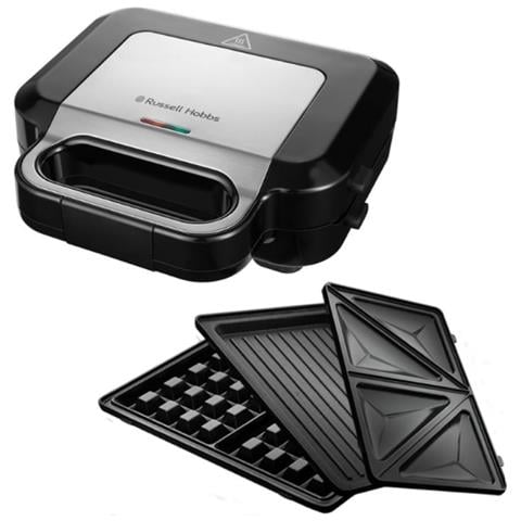 Piastra Elettrica a Contatto Multifunzione 3 in 1 Potenza 750W - Foto 2