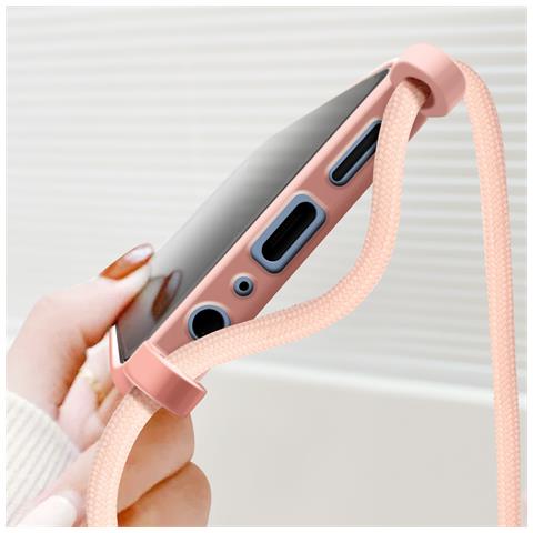 Cover Con Cordino Semirigida Per Samsung Galaxy A15 - Foto 5