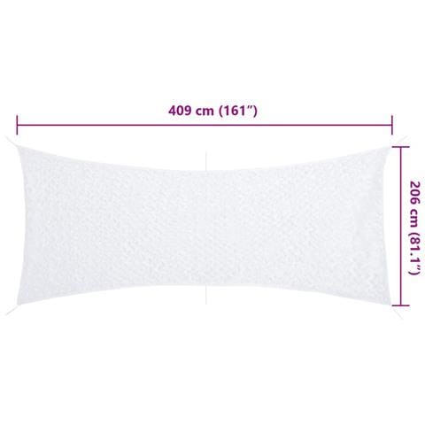 Rete Mimetica Con Custodia Di Conservazione 409x206 Cm Bianca - Foto 7