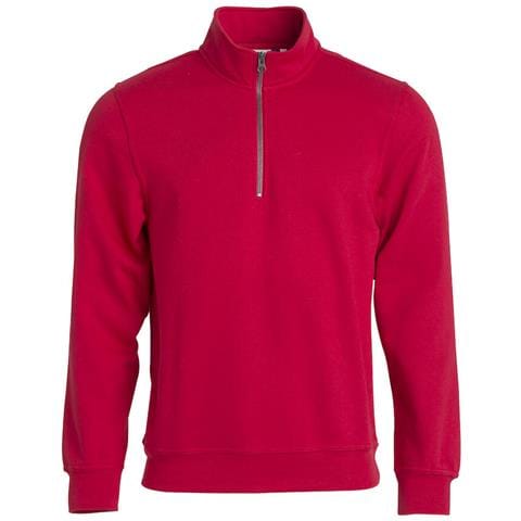 Basic Half Zip Rosso S - Foto 1