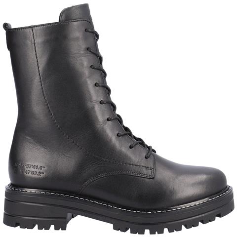 Black Casual Closed Ladies Mid Height Boots Stivaletti Pelle Scarpe Donna Nero Eu 39, D2278-01 - Foto 3