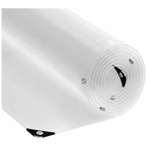 Telone Trasparente con Occhielli 6x12 m in PVC - Foto 1