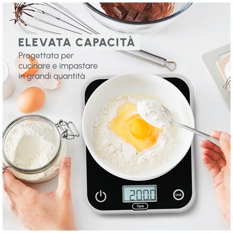 BN50U5 bilancia da cucina Nero Superficie piana Rettangolo Bilancia da cucina elettronica - Foto 2