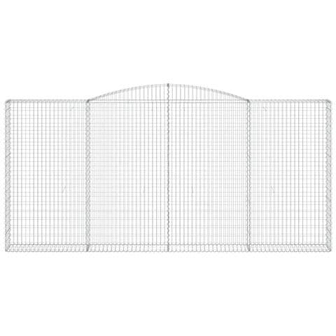 Cesti Gabbioni ad Arco 15 pz 400x30x180/200 cm Ferro Zincato - Foto 2