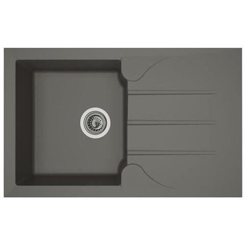 Sink Aloa 1 Grigio Vassoio Di Cemento - Foto 1