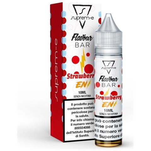 Flavour Bar - Strawberry Energy Suprem-e Liquidi Mix And Vape 10ml (fragola, Energy Drink E Ghiaccio) - Foto 1
