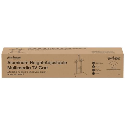 462563 Supporto TV a parete 2,54 m (100") Nero, Argento - Foto 2