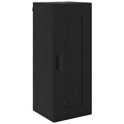 Pensile Rovere Nero 34,5 x 34 x 90 cm Legno multistrato - Foto 1