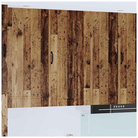 Mobile da cucina con lo scaffale Legno vecchio 50 x 31 x 100 cm - Foto 2