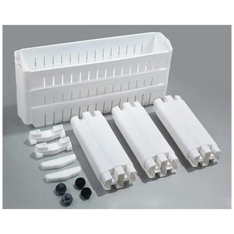 MOBILE CABINET SU RUOTE Spazio di archiviazione compatto per cucina e bagno - Foto 2