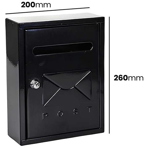 Cassetta Postale Metallica Impermeabile E Antiruggine 26×20×7.5cm - Foto 2