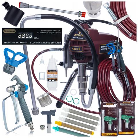 Pompa A Pistone Zenthril Apex B - 2500w, 20mpa, 3,2l /min | Regolazione Elettronica Zencontrol | Set Accessori Inclusi - Foto 1
