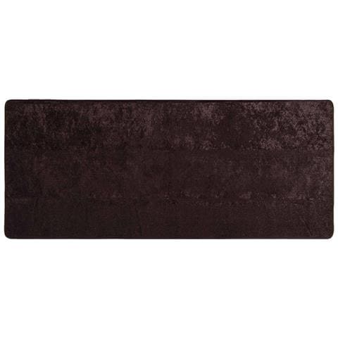 Runner Tappeto MARSA Antracite 100 x 50 cm Poliestere e PVC - Foto 1