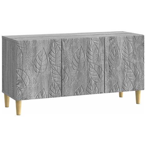 Mobile TV 99 x 34,5 x 50 cm Sonoma grigio Legno ingegnerizzato - Foto 1