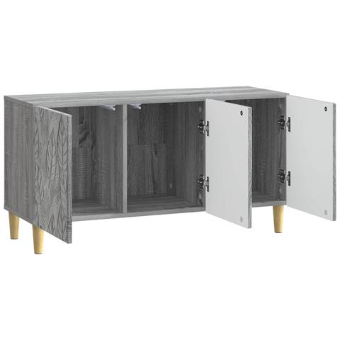 Mobile TV 99 x 34,5 x 50 cm Sonoma grigio Legno ingegnerizzato - Foto 2