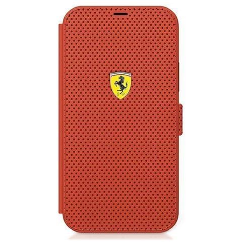 Ferrari Fespeflbkp12sre Iphone 12 Mini 5,4 Rossa /rossa Libro On Track Con Perforazione - Foto 1