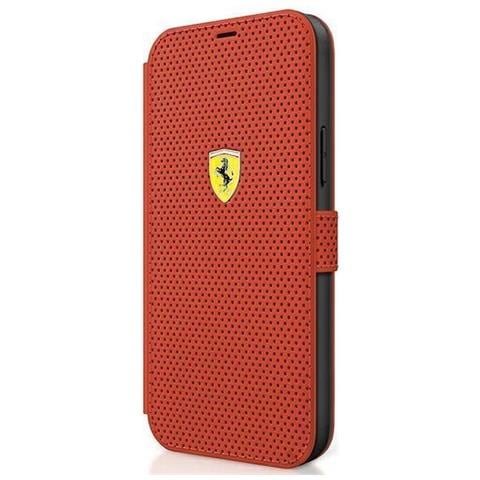 Ferrari Fespeflbkp12sre Iphone 12 Mini 5,4 Rossa /rossa Libro On Track Con Perforazione - Foto 2