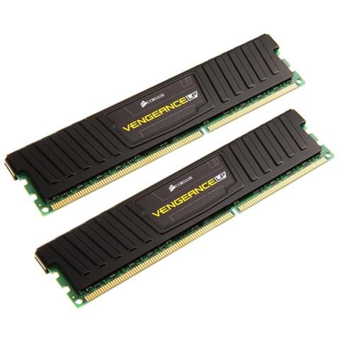 Memoria Dimm Vengeance Low Profile 16 GB (2 x 8GB) DDR3 1600 MHz CL10 Dissipatore Nero - Foto 2