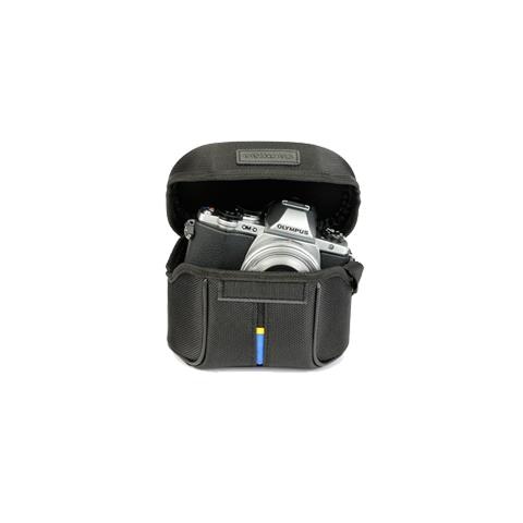 Custodia Compata per Fotocamera Digitale CS-44SF in Nailon Nero V601065BW000 - Foto 2