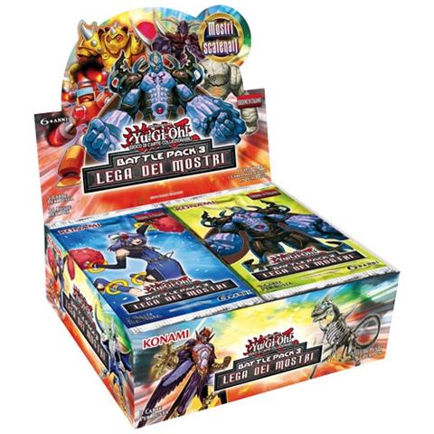 Carte Yu-Gi-Oh! Battle Pack 3 Lega dei Mostri 36 Buste  - Foto 1