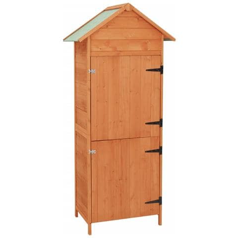 Armadietto da Giardino Marrone 42,5x64x190 cm - Foto 1