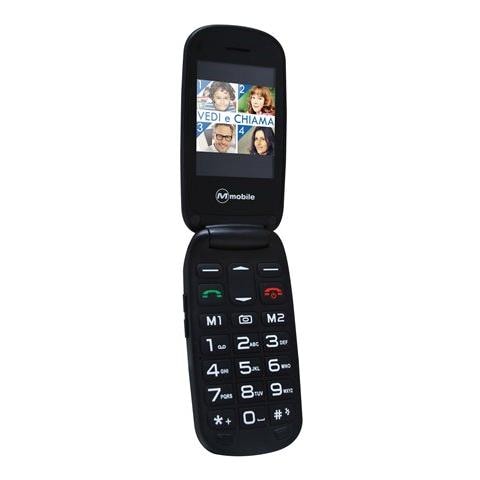 Facile Duo Rosso Dual Sim 3G Display 2.4" Bluetooth Fotocamera 2Mpx RadioFM Tasto SOS - Foto 1