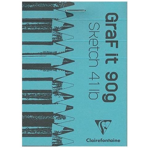 Blocchetto Da Disegno Graf-it Bianco 10,5 X 7,4 Cm - Foto 1