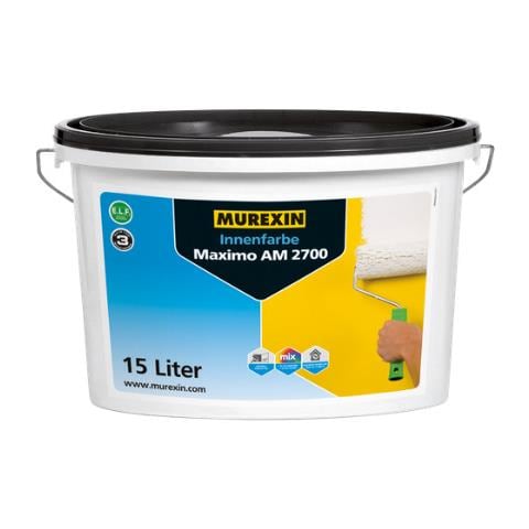 Am 2000 Austro Matt Pittura Murale Bianca Per Interni 2,5 Kg - Foto 1