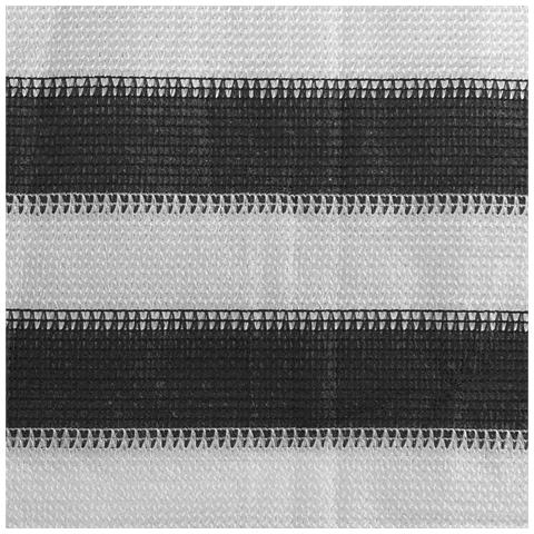 Paravento Da Balcone Hdpe 75x600 Cm Antracite E Bianco - Foto 5