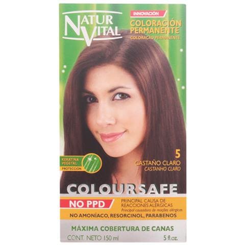 Coloursafe Tinte Permanente 5-castaño C Laro 150 Ml - Foto 1