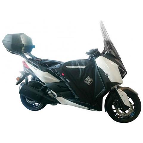 R190x Tucano Urbano Coprigambe Termoscud Nero Dpi Ce 1° Categoria Mbk Evolis 125/300/400 (dal 2017) - Foto 2