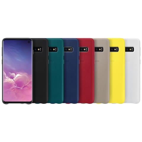 EF-VG973LWEGWW Leather Cover VG973LWE Galaxy S10 White - Foto 1