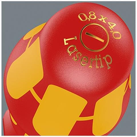 Kraftform Plus Series 100 VDE Cacciavite piatto Isolato con punta 160i laser, 05.006.130,001 mila - Foto 3