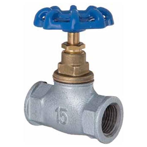 12 Pollici Bsp Inline Diretto Run Cast Iron Valvola A Vite Valvola Di Flusso D'acqua - Foto 1