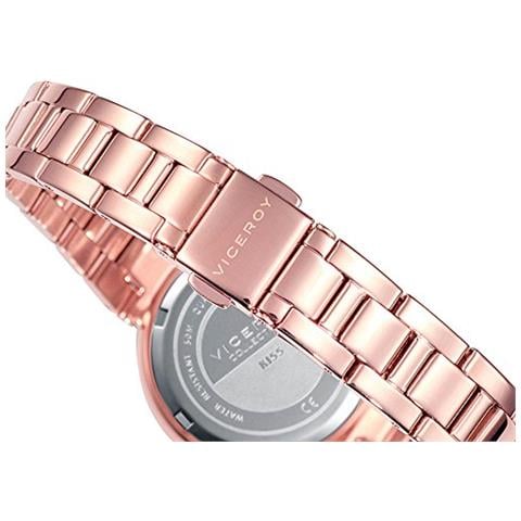 Orologio Analogico Quarzo Donna Con Cinturino In Acciaio Inox 401040-90 - Foto 2