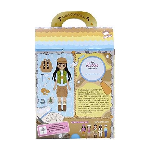 Lottie Bambola Lt053 L'archeologo - Bambole - Abiti - Accessori - Set Di Giochi - Collezione Da - Da Bambola 18 Centimetri Dai Capelli All'e Occhi Castani - Foto 2