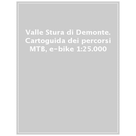 Valle Stura Di Demonte. Cartoguida Dei Percorsi Mtb, E-bike 1:25.000 - Foto 1