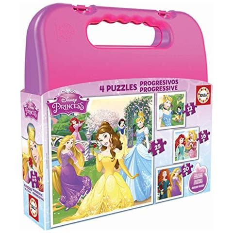 Puzzle Educa 12 16 20 25pzas Princesas Disney - Foto 1