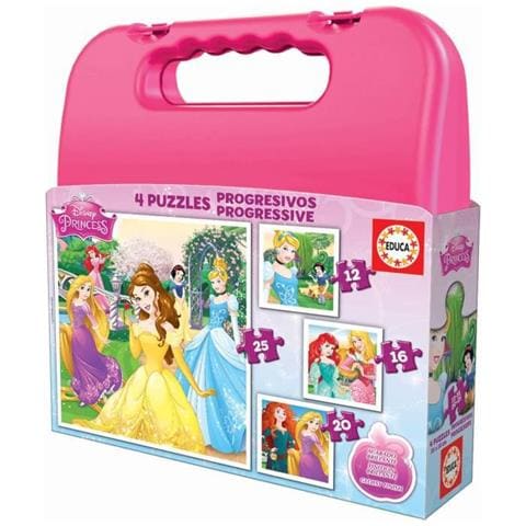 Puzzle Educa 12 16 20 25pzas Princesas Disney - Foto 2