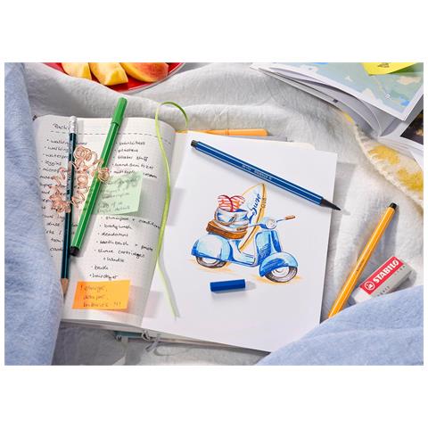 Pen 68 - Pennarello Premium - ARTY - Astuccio da 18 - Colori Assortiti - Foto 9