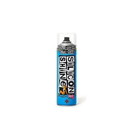 Muc-off Silicon Shine 500 Ml - Altamente Avanzato Antiattrito Biciclette Brillare Spray Per Una Finitura Lucida - Adatto A Tutti I Tipi Di Bici - Foto 1