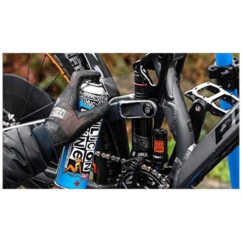 Muc-off Silicon Shine 500 Ml - Altamente Avanzato Antiattrito Biciclette Brillare Spray Per Una Finitura Lucida - Adatto A Tutti I Tipi Di Bici - Foto 4