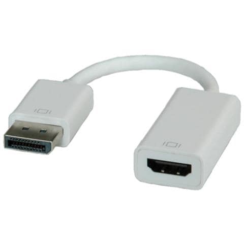 DisplayPort-HDMI Adapter, DP M - HDMI F, 0,15 mm (0.00591")  - Foto 1