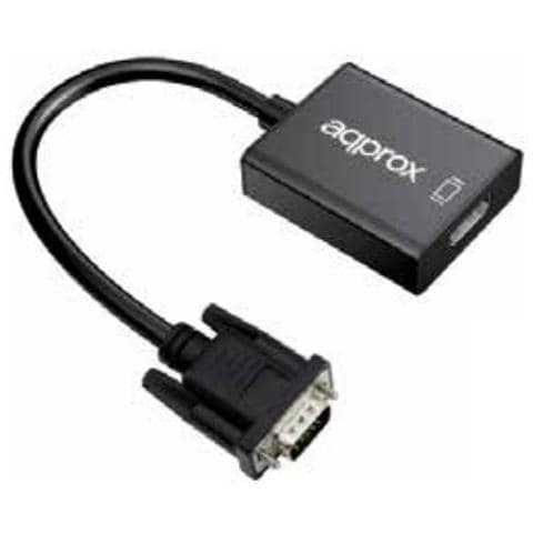 appC25, VGA, HDMI, Maschio / femmina, Nero, Plastica, Scatola - Foto 7